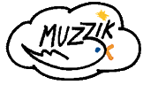 Logomuzzik.png (4 KB) Alternative logo, used on their website in 1999.