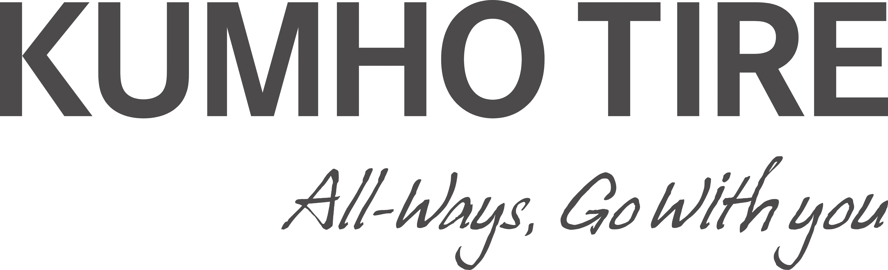 Kumho Tire | Logopedia | Fandom, image size:3727x1134