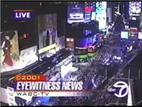 WABC ABC7 Eyewitness News 11PM Weeknight close from December 31, 2001