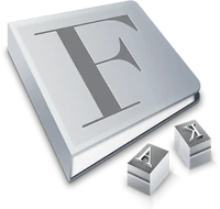 Apple Font Book 2003