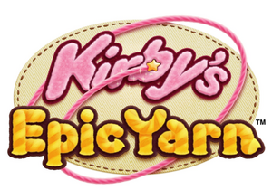 Kirbys epic yarn logo