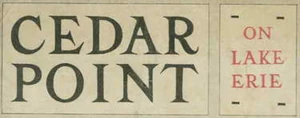 Cedar Point logo 1908