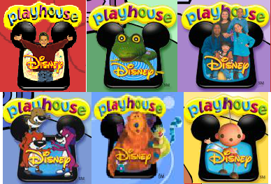 Disney junior logo variations