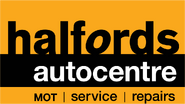 Halfords Autocentre logo.