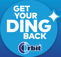 Logo with slogan "Get Your Ding Back" (2021–present)