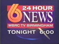 WBRC Channel 6 News at 6pm promo after College Football 1995