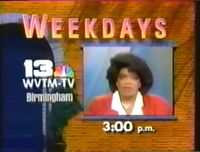 WVTM-TV Channel 13 Oprah Winfrey Show promo 1987