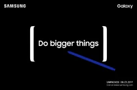 Galaxy Unpacked 2017, focusing on the Samsung Galaxy Note8