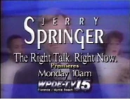 promo for The Jerry Springer Show