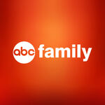 Logo de ABC Family con fondo naranja (2006)