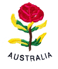 Australia 1908 rugby logo