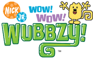 with Nick Jr. Logo, no background, and Wubbzy has his mouth open.