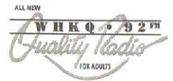 WHKQ 92 FM