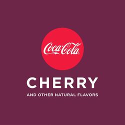 cherry coke label