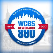 WCBS Newsradio 50th anniversary logo (2017)
