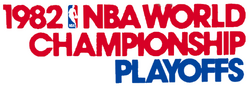 Logo nba playoffs-1982