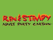 Ren and stimpy adult party cartoon logo