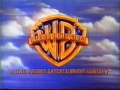 A rare version had a still logo in the style of the 1992 WB logo. Was seen on an ad for Cats Don't Dance and was never used as a real logo.