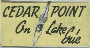 Cedar Point logo 1940