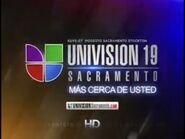 Univision 19 Sacramento KUVS-DT Más Cerca De Usted Station ID 2010-2012