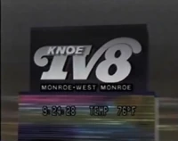 Get Ready for TV8 with time and temp