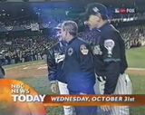 October 31, 2001 (Bush throws first pitch, Halloween)