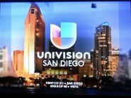 Univision San Diego KBNT-CD Station ID 2017-2019