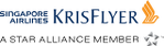 Logo with the "Kris" and Star Alliance membership.