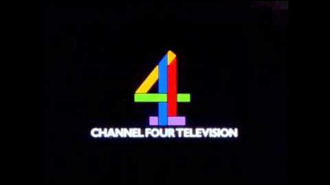 Old Channel Four Logo Getting Chased by E4 by TheRandomMeister