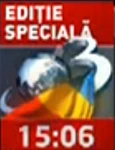 Ediție specială on-screen bug used during Romania's national day (December 1, 2013 – 2015)