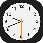 iphone clock app icon