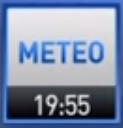 Meteo on-screen bug