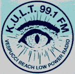 Animated logo, seen on the homepage of Cult Records.