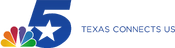 Logo with advertising slogan "Texas Connects Us."