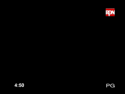 January 1, 2004-December 31, 2007, the on-screen bug was shown and the "PG" was changed.