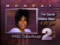 WBRZ 2 The Oprah Winfrey Show Promo 1989