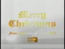 "Merry Christmas from everyone at Channel 9" ID