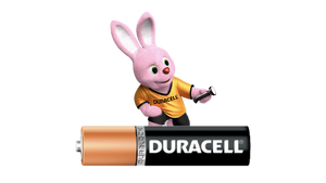 The Duracell Bunny mascot