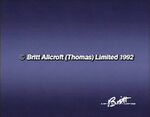 The Britt Allcroft Company 1992 endboard.