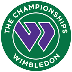 Wimbledon Tennis Symbol Purple Logo The championships Open