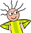 Early version of Confused.com's mascot Cara.