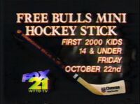 Birmingham Bulls and WTTO FOX 21 promo 1993