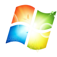 Windows 7 Wallpaper Logo