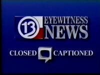 KTRK 13 Eyewitness News Closed Captioning logo (1992–1995)