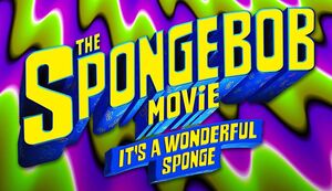 The SpongeBob Movie It's a Wonderful Sponge logo