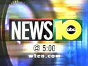 WTEN-TV's News 10 At 5 Video Open From October 2000