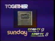 KCAU-9 Together bumper (1986)
