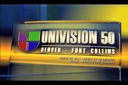 Univision 50 Denver Fort Collins Ident 2006