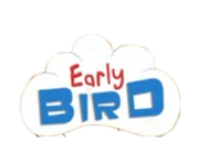 Early Bird-Becca's Bunch logo (the earliest version, 2013)