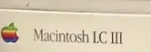 Macintosh LC III Logo